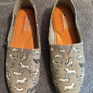 Bob's from Skechers memory foam, size 8